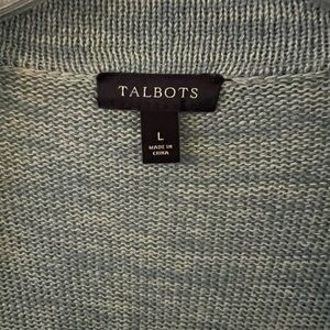Talbots Women's Light Blue Sweater